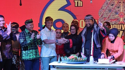 Kapolres bontang hadiri Perayaan HUT Ke-6 Paguyuban Adem Ayem Kota Bontang