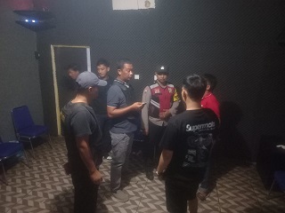 Jaga Harkamtibmas Polsek Batu Sopang Gelar Giat Cipta Kondisi Menjelang Pilkada Serentak Tahun 2024.