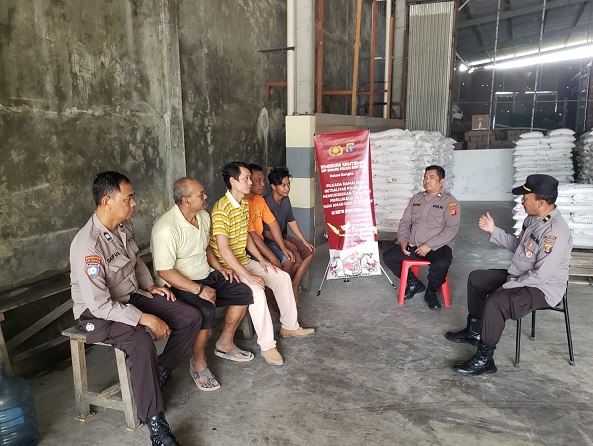 Sat Binmas Polres Bontang laksanakan Sambang Kunjungan dan Silaturahmi Toga Tomas sosialisasikan Pilkada Damai dan Netralitas Polri