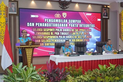 Seleksi Sespim-Alih Golongan Polri Dimulai, As SDM: Bersama Wujudkan ‘BETAH’