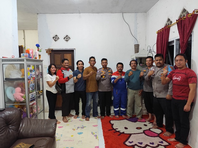 Kapolsek Muara Badak Gelar Bekesah Bersama Paguyuban Persekutuan Dayak Kec Muara Badak