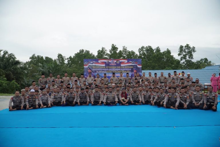 Peringati HUT ke-75, Ditpolairud Polda Kaltim Gelar Sholat Ghaib dan Doa Bersama untuk Korban Bencana di Aceh, Sumbar, dan Sumut