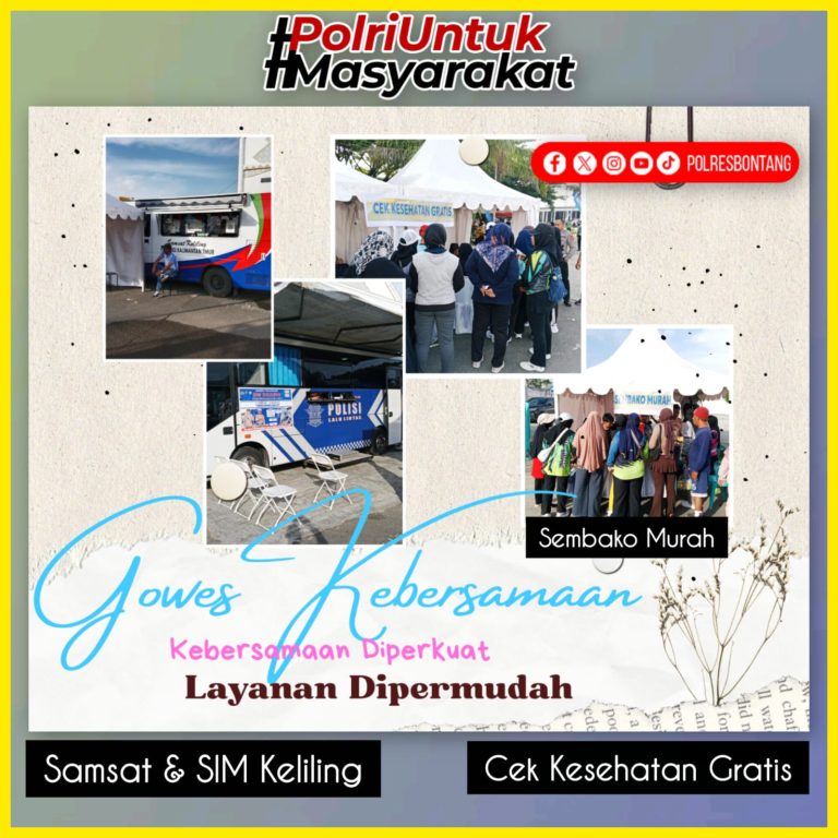 Polres Bontang Tanpa Batas : Kebersamaan Diperkuat, Pelayanan Publik Dipermudah