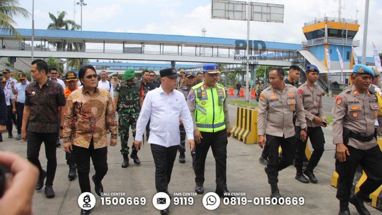 Jelang Libur Tahun Baru 2026, Kakorlantas dan Menhub Cek Pelabuhan Gilimanuk