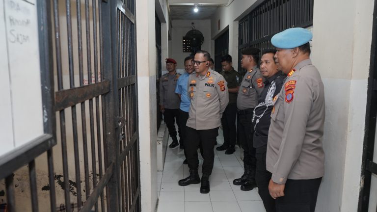 Pengecekan Rutan Polres Bontang Tekankan Kewajiban Pemenuhan HAM